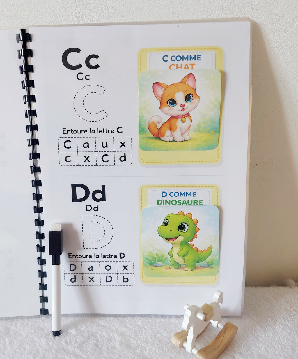 Livret d’activités L’Alphabet – J’apprends les lettres en m’amusant