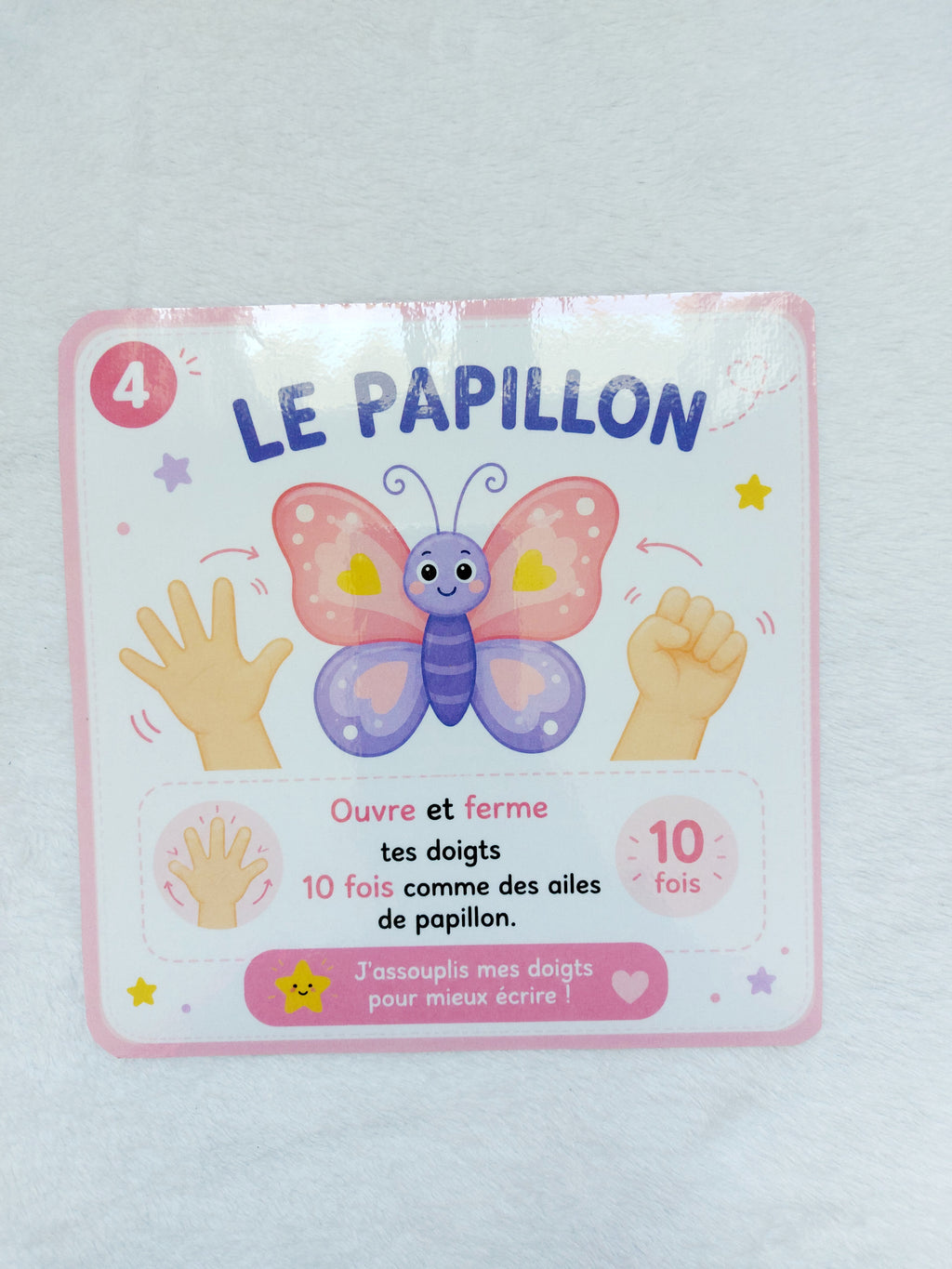 Cartes de motricité fine - Dès 3 ans | 10 défis ludiques pour les doigts