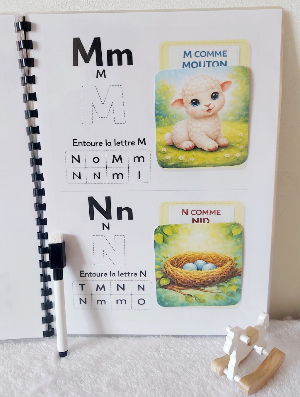 Livret d’activités L’Alphabet – J’apprends les lettres en m’amusant