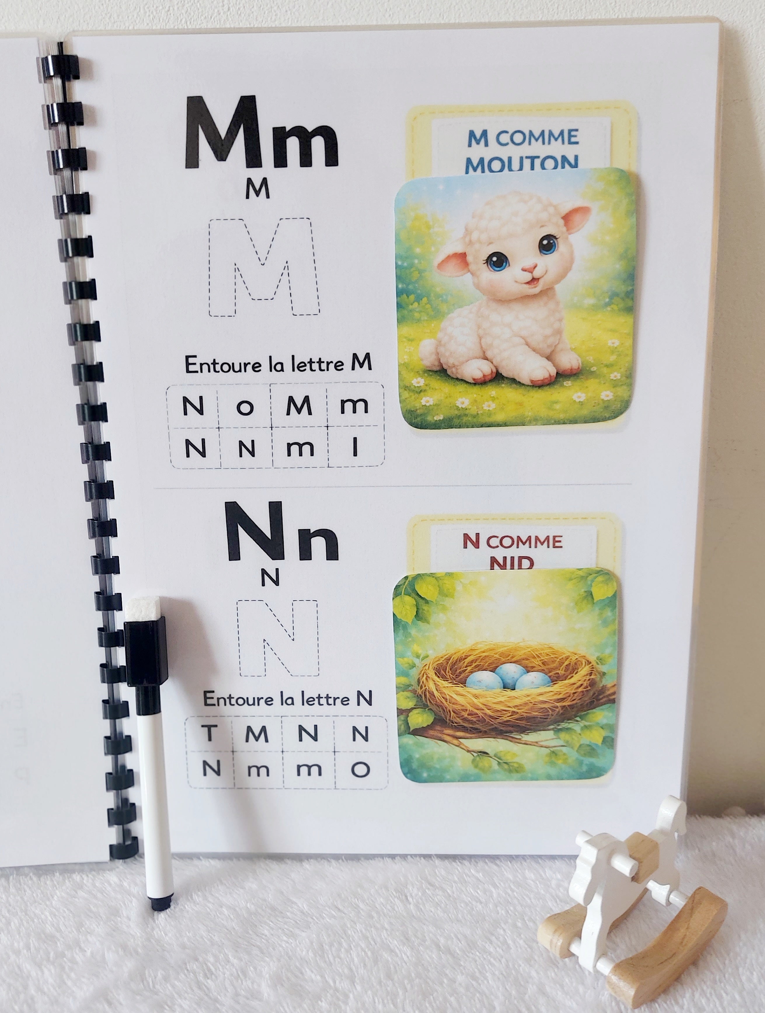Livret d’activités L’Alphabet – J’apprends les lettres en m’amusant