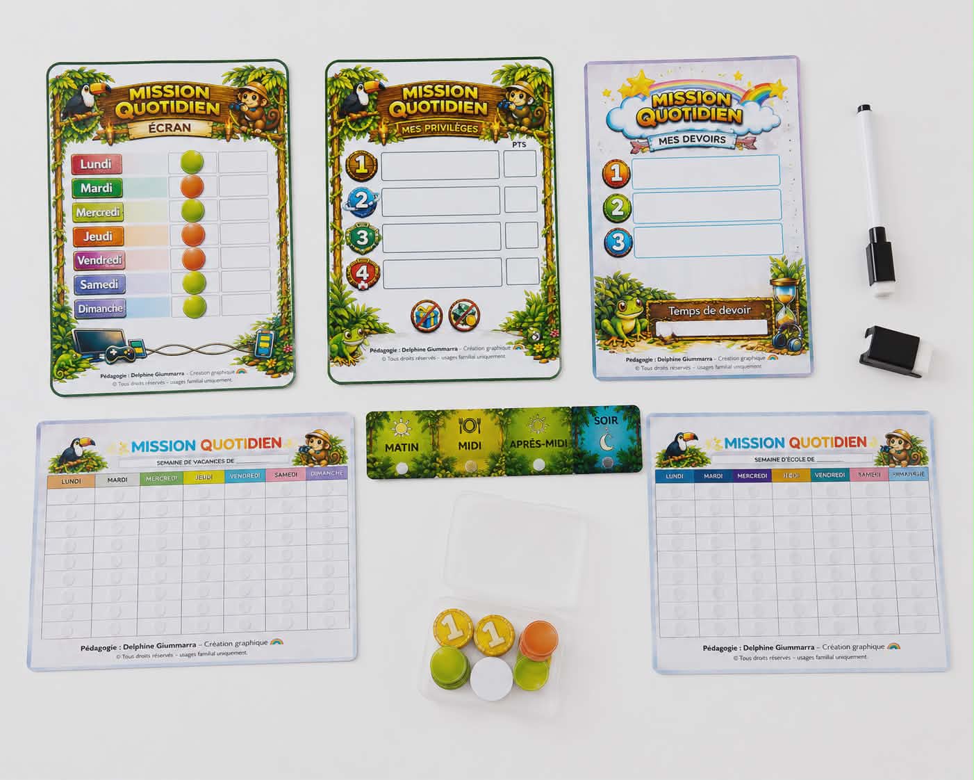 PACK JUNGLE 4/8 ANS