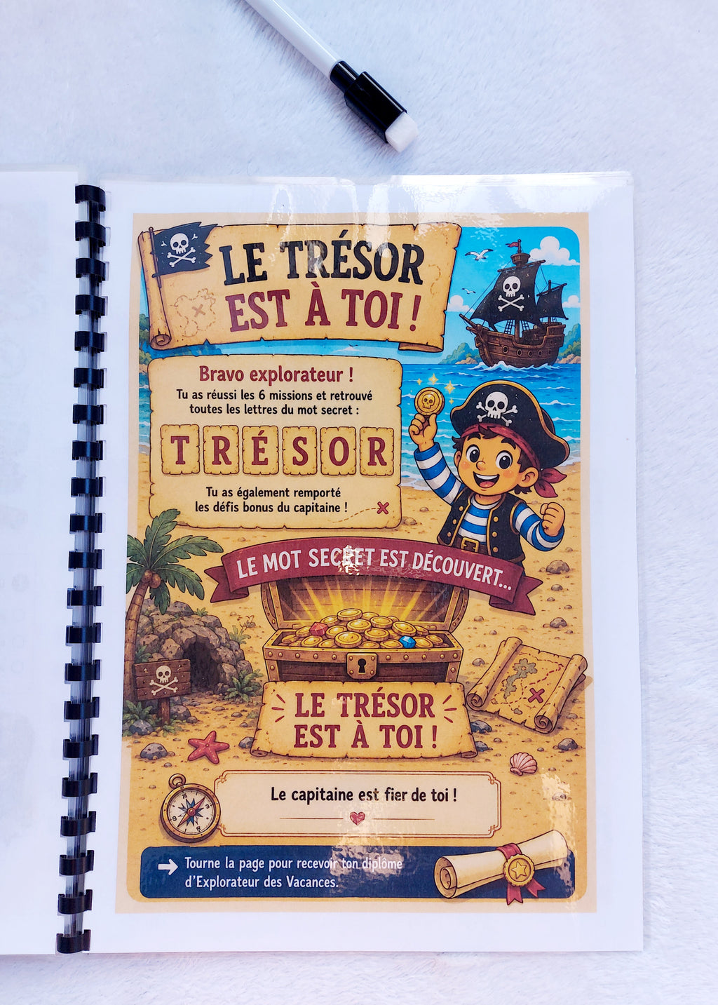Mission CE1 ➜ CE2 : La Chasse au Trésor des Vacances | Livret d'activités réutilisable dès 7 ans