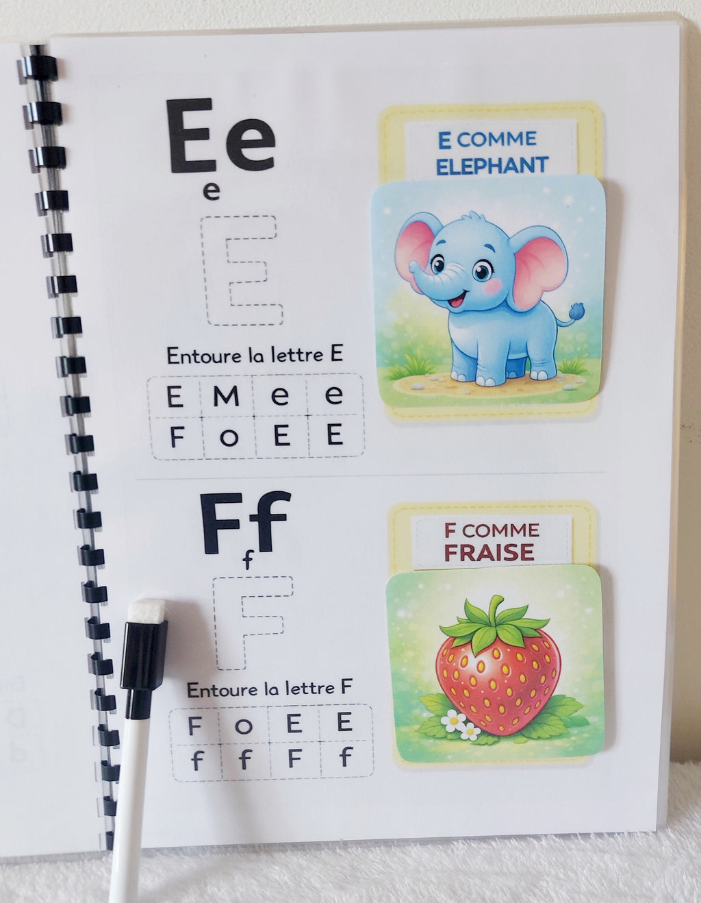 Livret d’activités L’Alphabet – J’apprends les lettres en m’amusant